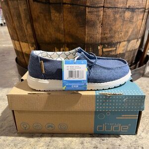 Hey Dude Wendy Youth Sparkling Denim Shoes